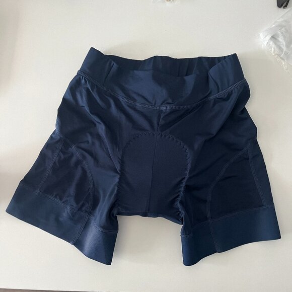 Arsuxeo Blue Padded Cycling Shorts - New no tag - Picture 1 of 7